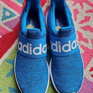 Adidas blue lite racer adapt running shoes